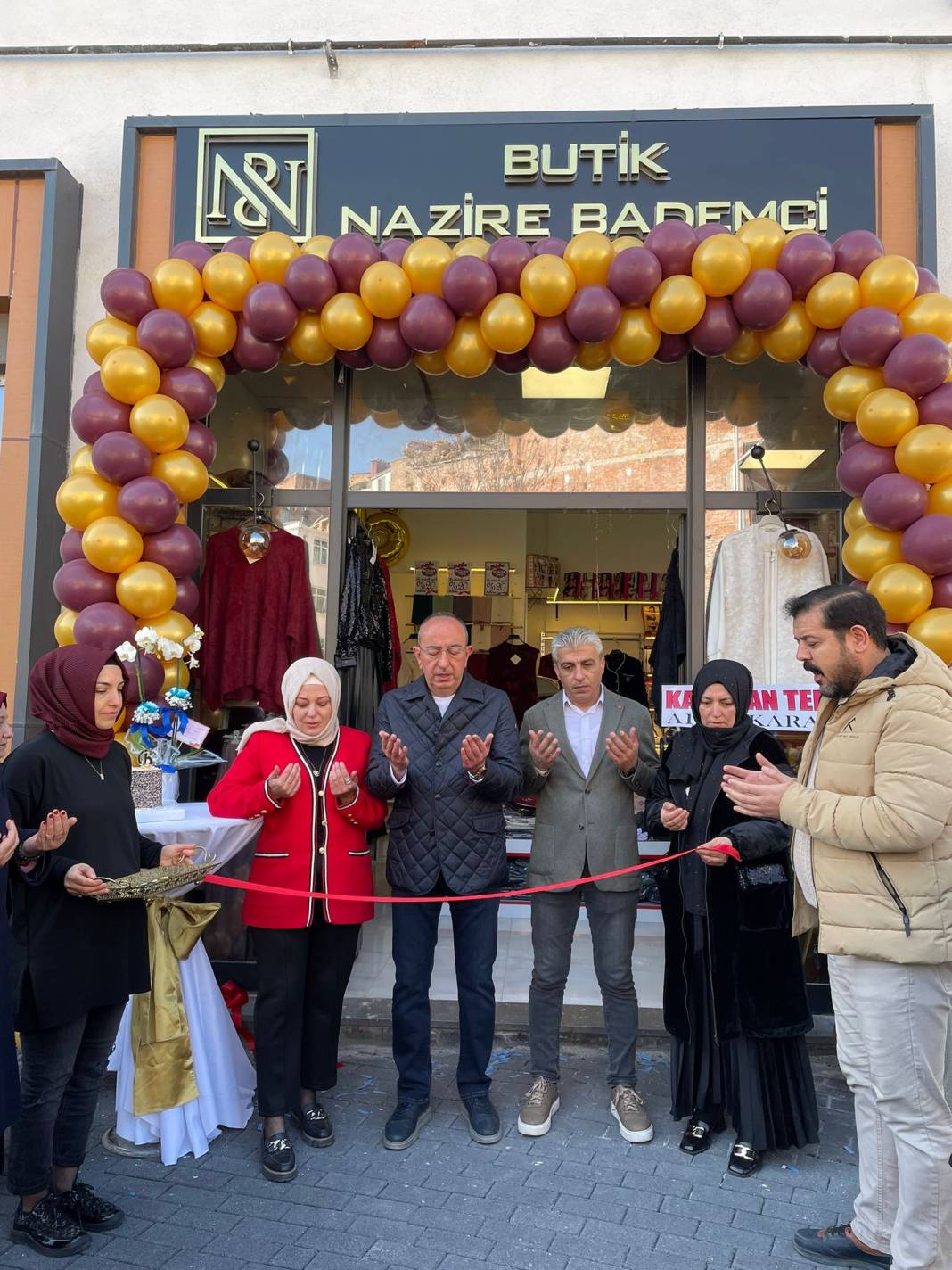 Nazire Bademci Butik açıldı 2